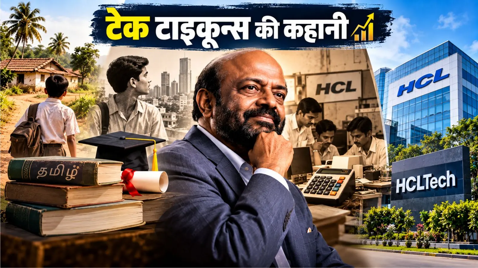 स्कॉलरशिप से HCL तक: शिव नादर की अनोखी यात्रा