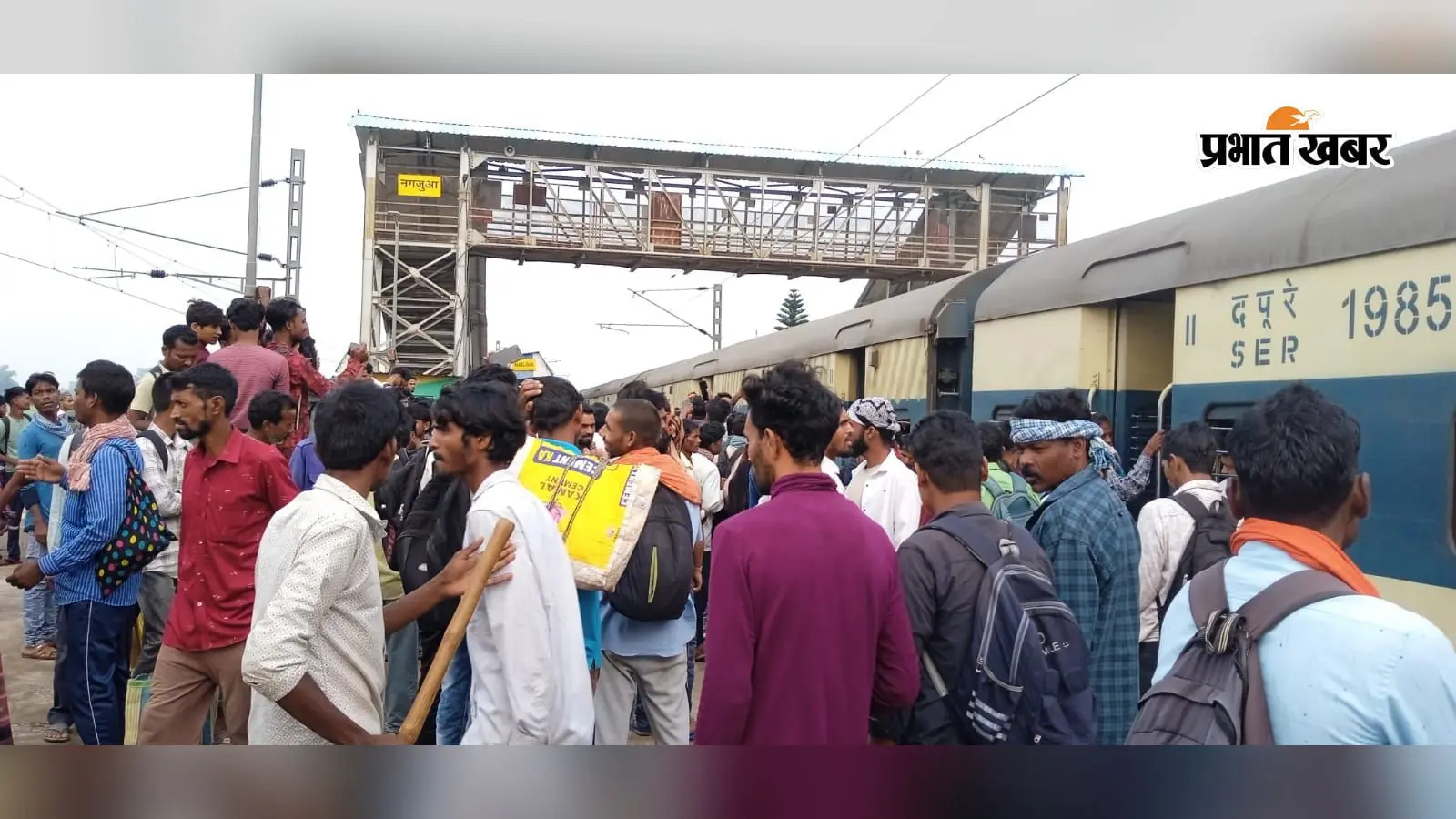 ट्रेन की चपेट में आने से युवक की मौत, परिवार का इकलौता कमाने वाला था शनि