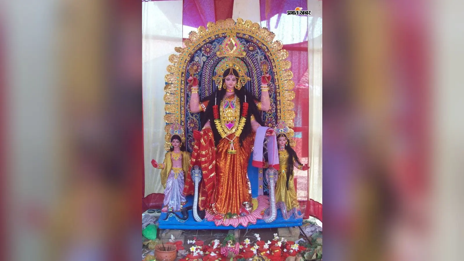 खरसावां: नारायणपुर में 17 अक्तूबर को धूमधाम से होगी मां मनसा पूजा
