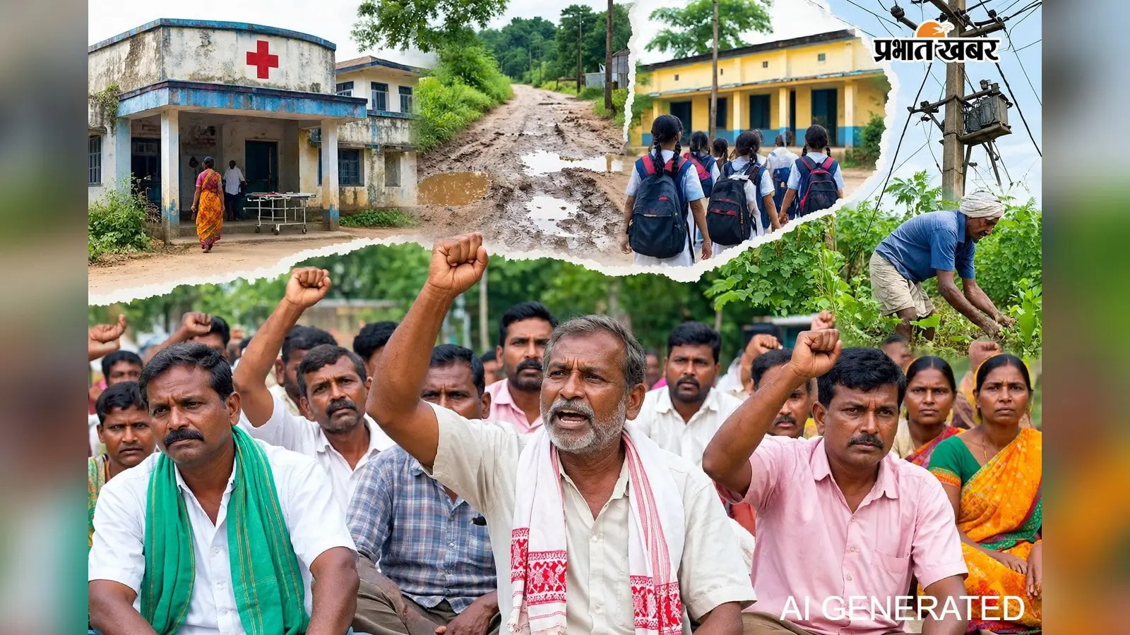 कुकड़ू में 15 साल बाद भी बुनियादी सुविधाओं का इंतजार, अब ग्रामीणों ने किया आंदोलन का ऐलान