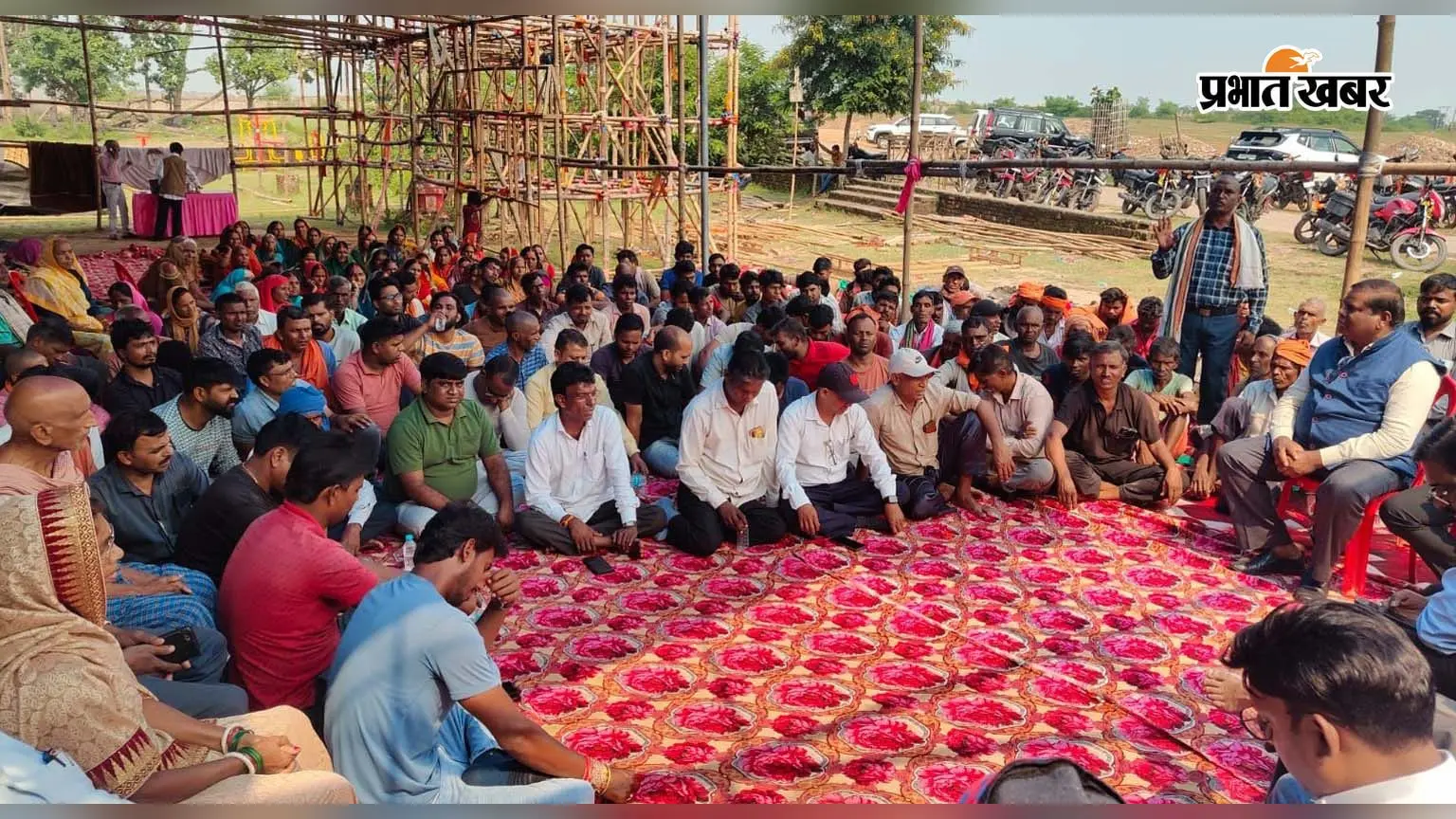 टंडवा: 42 एकड़ जमीन की जमाबंदी पर उठे सवाल, ग्राम सभा में ग्रामीणों ने बतायी पूरी कहानी