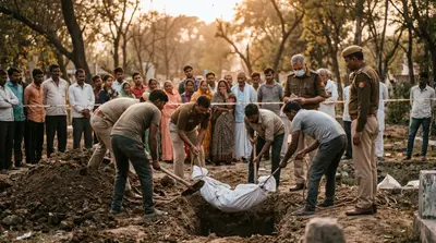 मेरठ में ब्यूटीशियन पत्नी ने किया मर्डर, हार्ट अटैक बताकर पति का दफनाया शव, 10 दिन बाद कब्र से निकला तो खुला कत्ल का खौफनाक राज