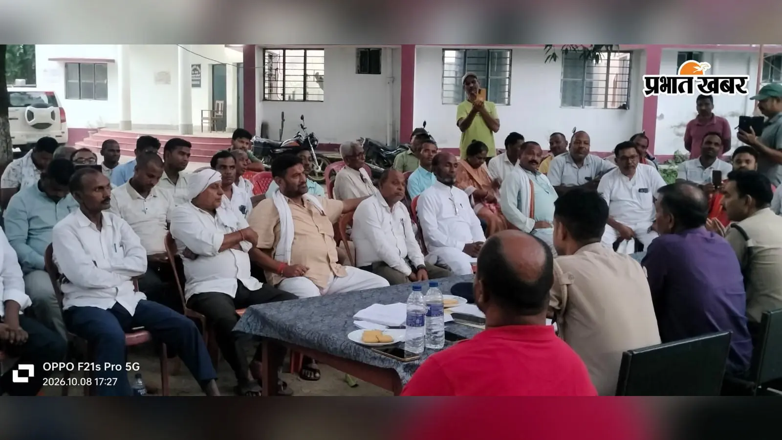 सतगावां में दुर्गापूजा को लेकर शांति समिति की बैठक, रातभर होगी पुलिस गश्ती