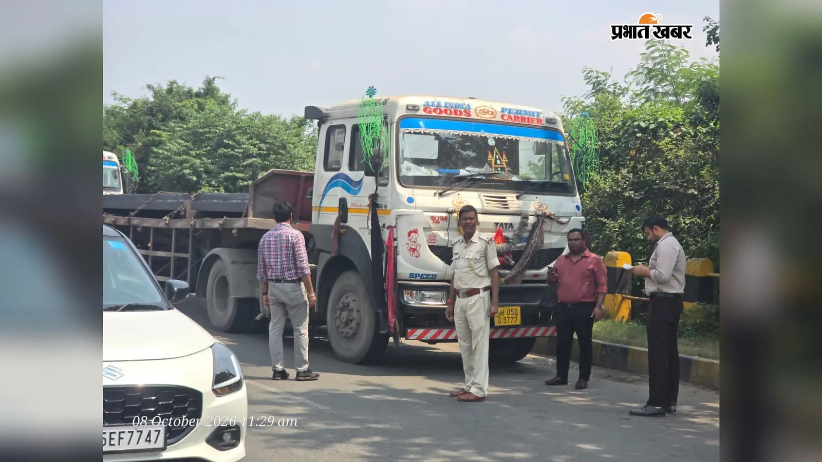 अवैध पार्किंग पर परिवहन विभाग सख्त, सरायकेला में 1.44 लाख रुपये का जुर्माना