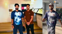 Photos: किस लड़की की फोटो वाली टी-शर्ट पहनकर रांची में घूम रहे हैं श्रेयस अय्यर?