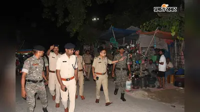 दुर्गापूजा में भीड़ संभालने के लिए बेतिया पुलिस अलर्ट, एसएसपी ने पंडालों का लिया जायजा