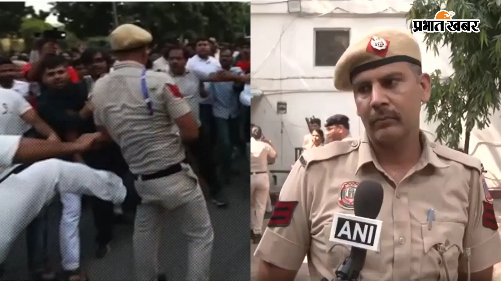 Video: प्रदर्शनकारी ने मारी लात, पत्नी तक पहुंचा वीडियो तो छलका कांस्टेबल का दर्द, बताया- फोन कर लोग क्या पूछ रहे हैं