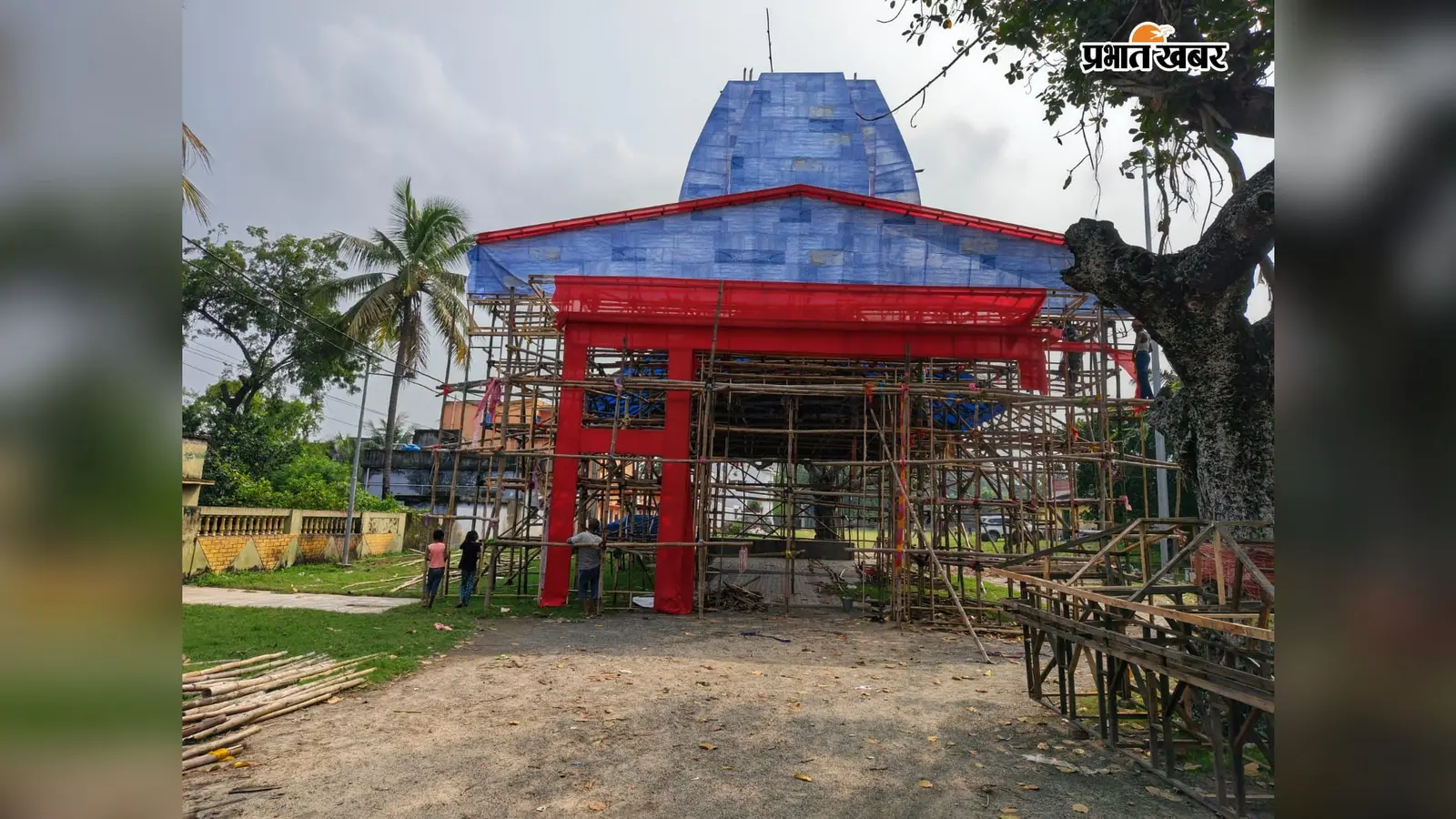 मिहिजाम में दिखेगी केदारनाथ मंदिर की झलक, 6 लाख के बजट से सजेगा दुर्गापूजा पंडाल