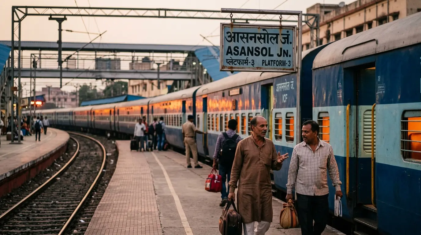 आसनसोल-झांसी के बीच चलेगी द्वि-साप्ताहिक त्योहार स्पेशल ट्रेन : 21 कोच की होगी व्यवस्था