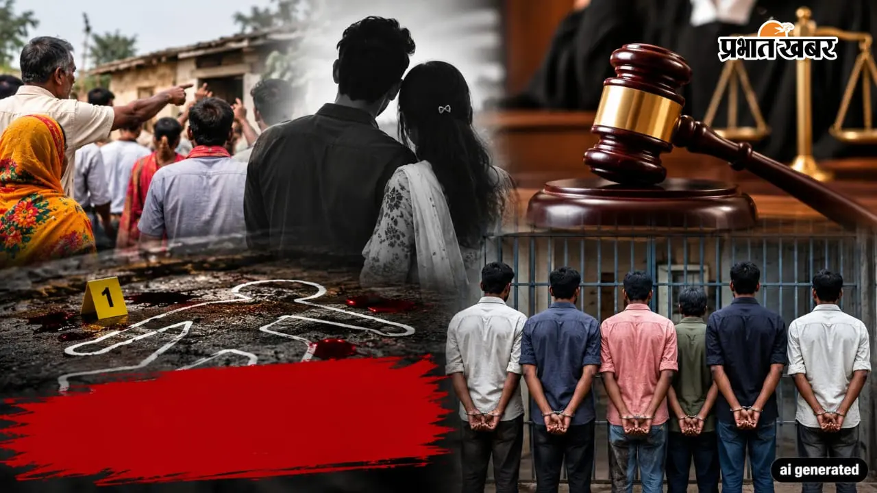 पहले प्रेम विवाह का विरोध, फिर प्रेमी जोड़े की हत्या! हजारीबाग दोहरे हत्याकांड में 6 दोषियों को उम्रकैद