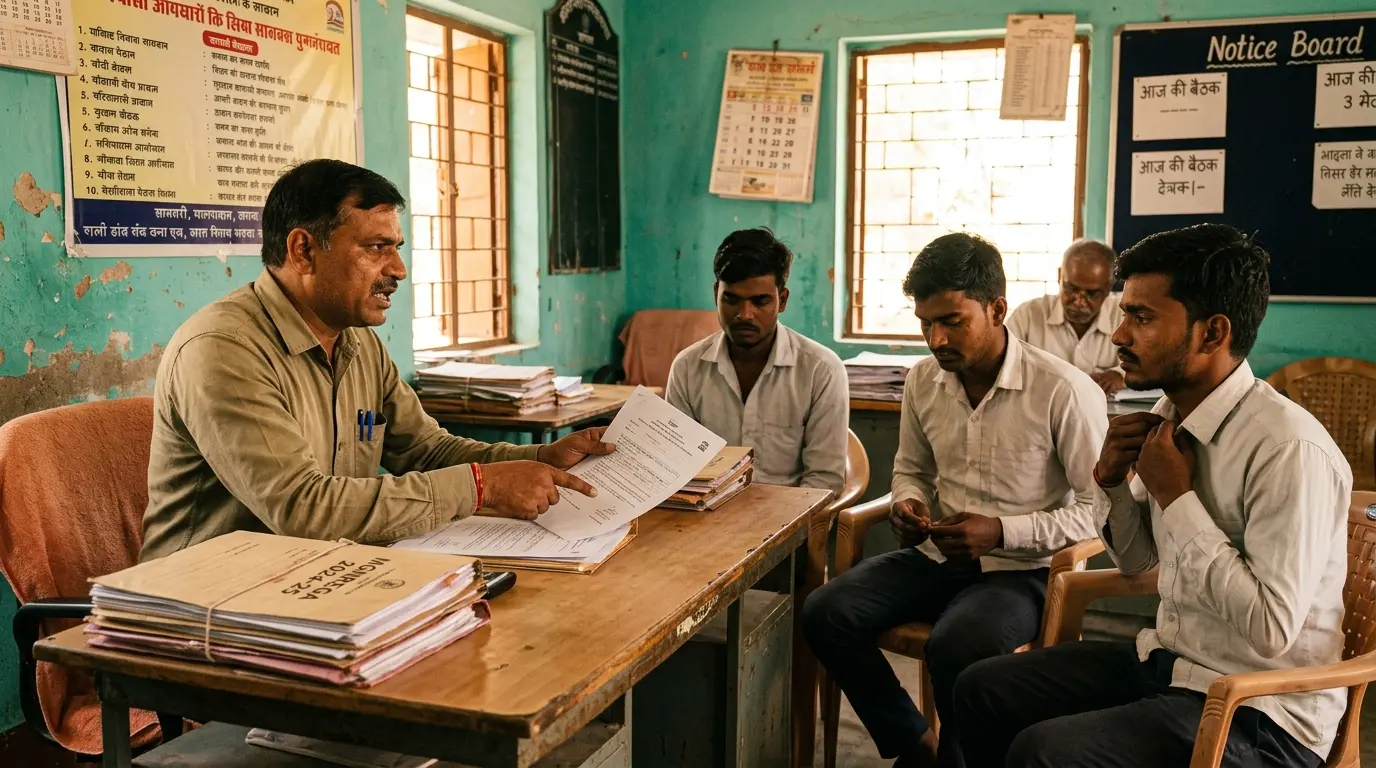 मनरेगा में नियुक्ति के बाद भी योगदान नहीं, आज ज्वाइन नहीं करने पर तीन कर्मियों पर गिरेगी गाज