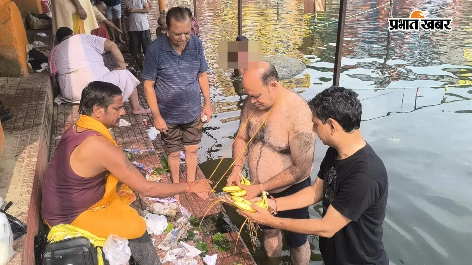 पितृपक्ष का समापन;शिवगंगा में श्रद्धालुओं ने किया तर्पण