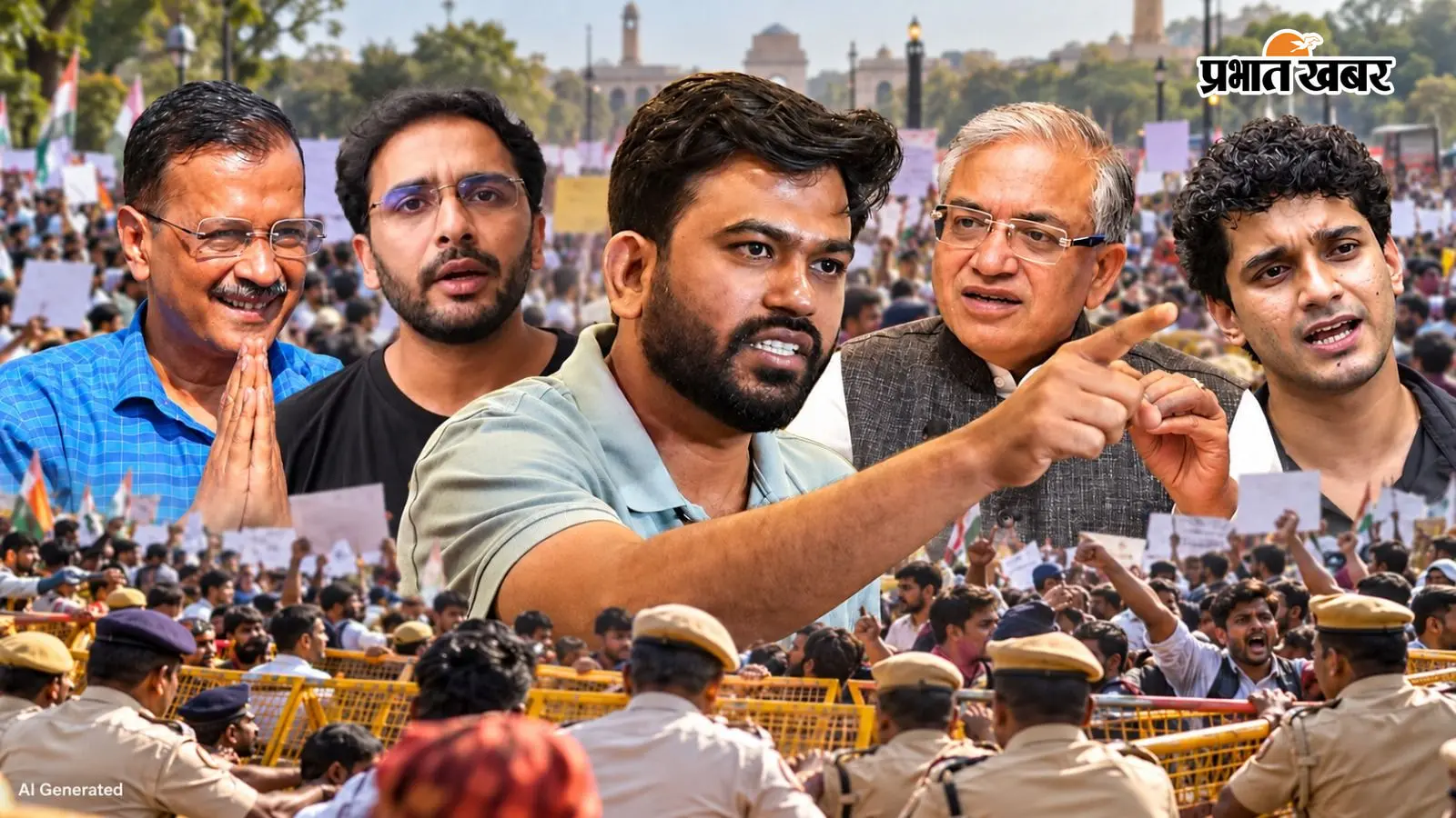 CJP Protest Latest Live Updates Hindi : CJP पर पुलिस क्रैकडाउन के बीच बोले राहुल गांधी: 'देश के युवाओं के साथ खड़ी है कांग्रेस'