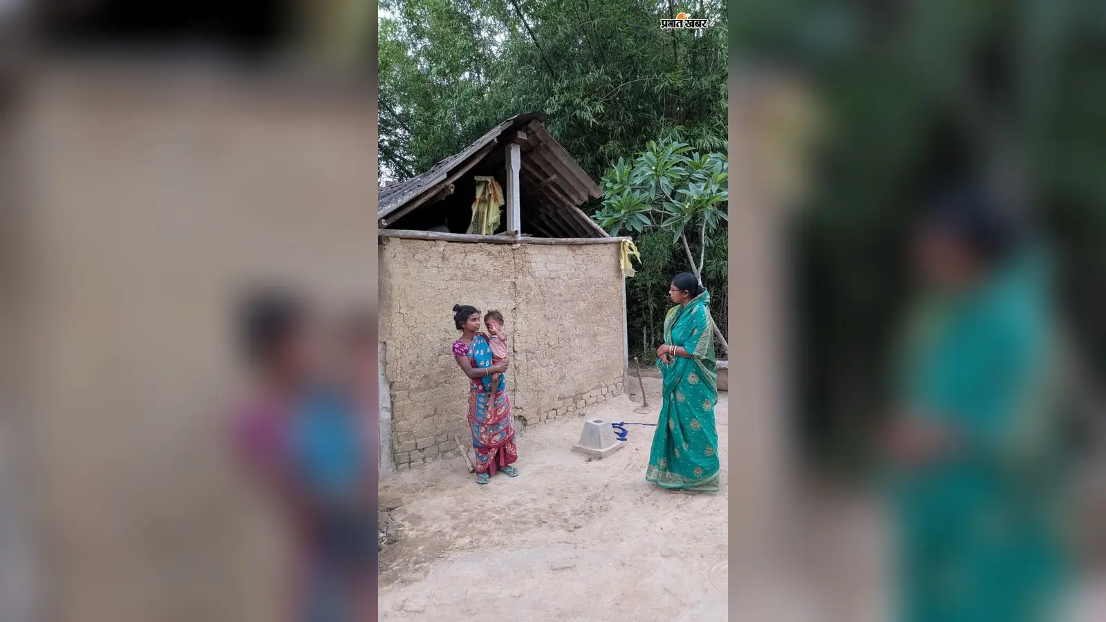 पति की मौत के बाद बारिश ने छीना सिर से छत, बच्चों के साथ बेघर गीता को अब सरकारी आवास का इंतजार