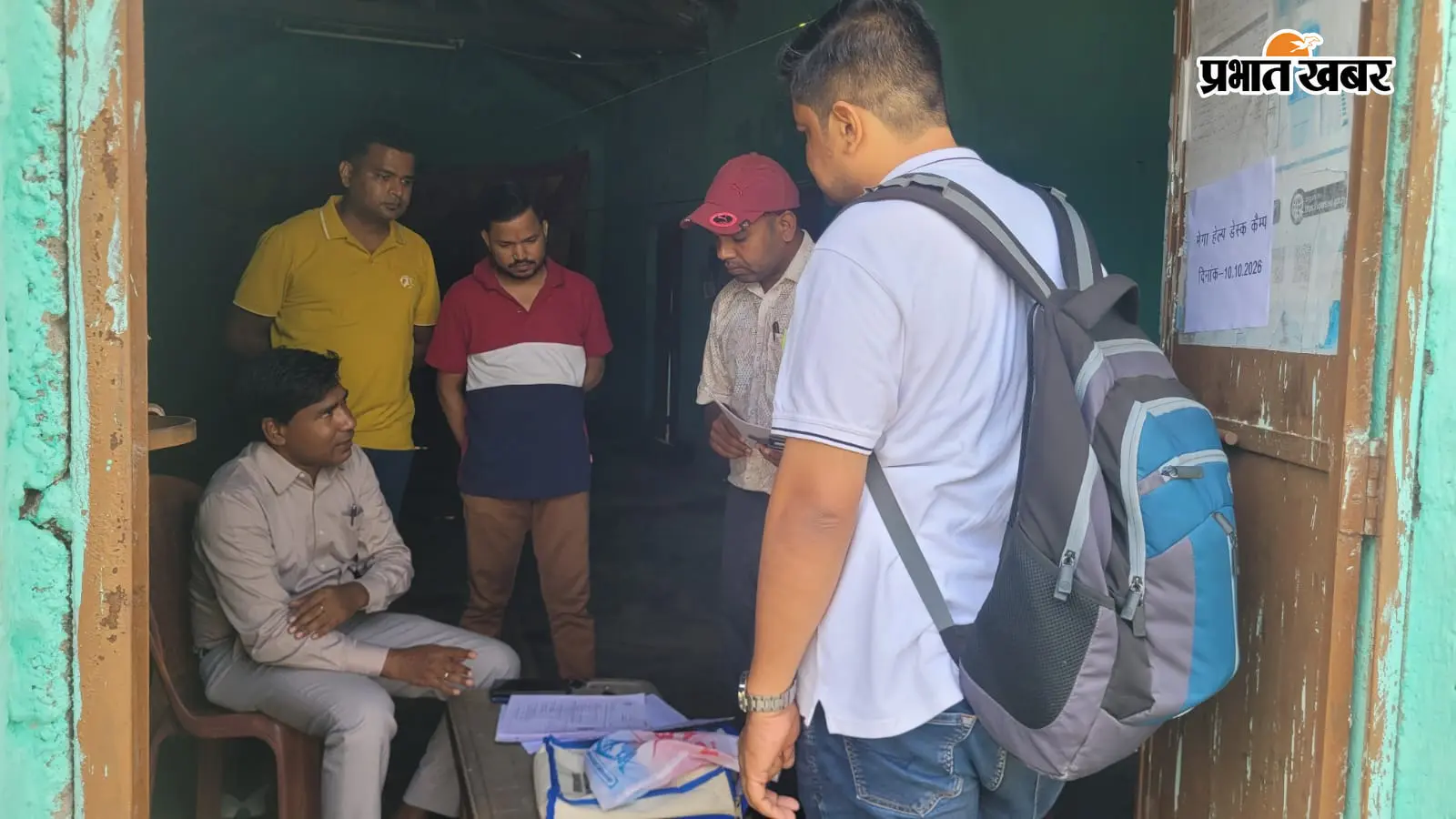 एसडीओ ने सिमडेगा के तीन मतदान केंद्रों का किया निरीक्षण