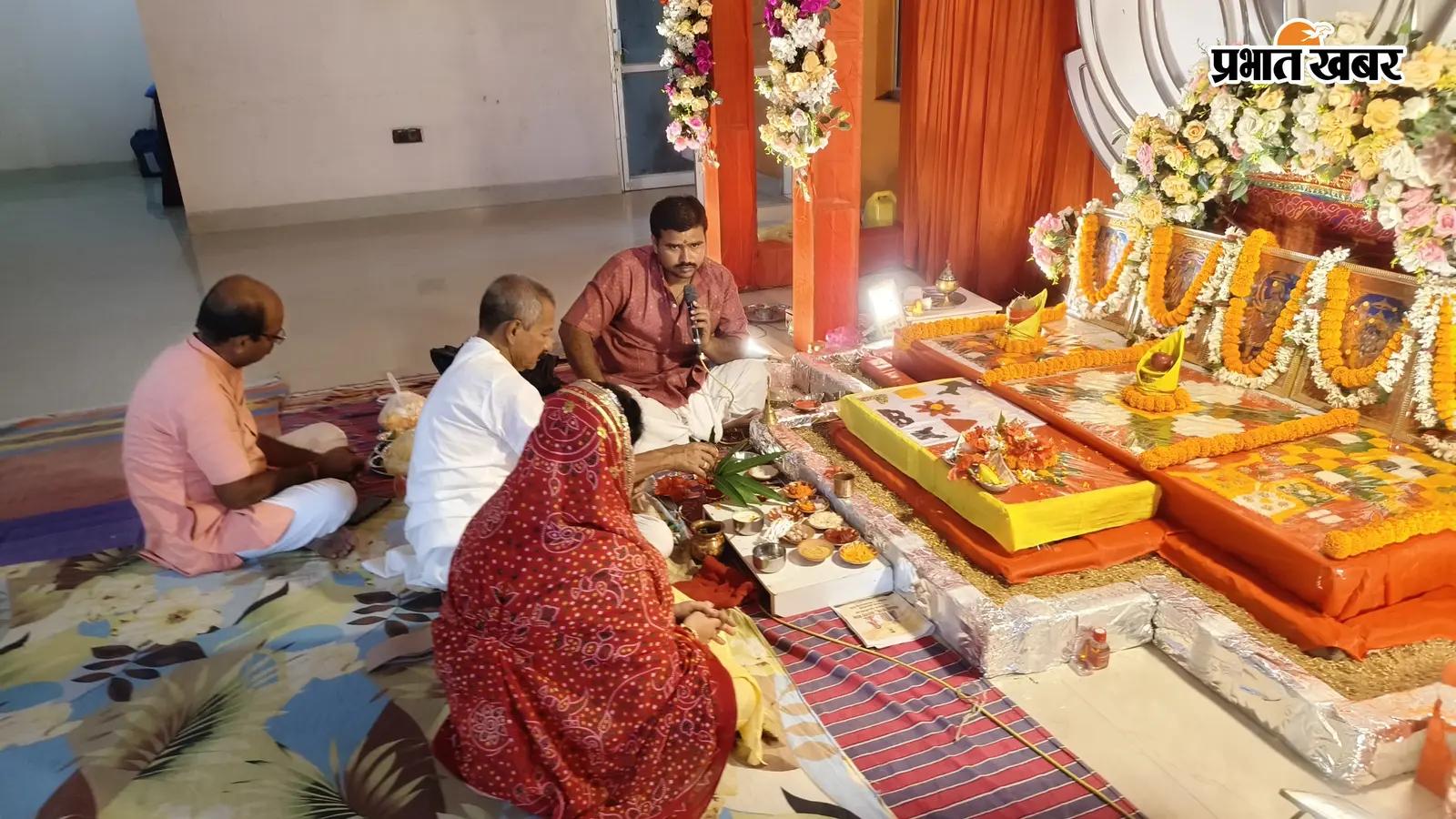 Watch Video : नलहाटी में नवरात्र पूजा शुरू; नलाटेश्वरी मंदिर में विधायक राजेंद्र प्रसाद सिंह ने स्थापित किया मंगल कलश