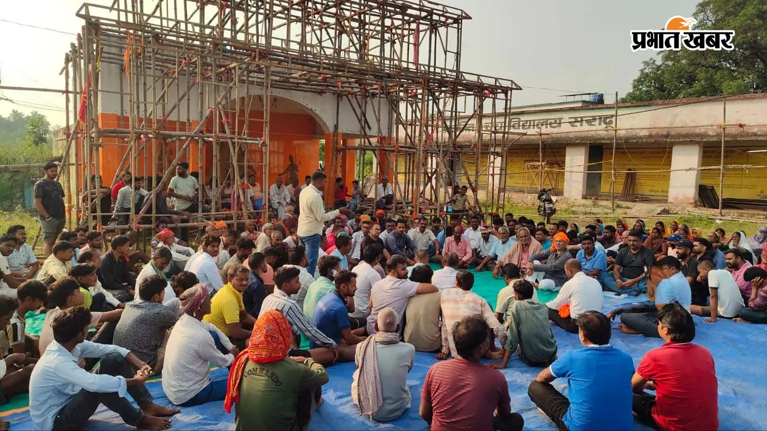संघमित्रा कोल परियोजना पर ग्रामीणों का रुख सख्त, मांगें पूरी होने पर ही देंगे NOC