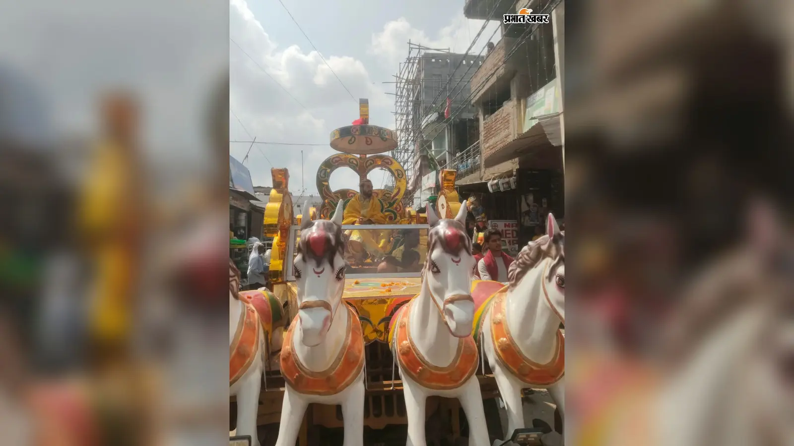 कलश यात्रा के साथ नवरात्र अनुष्ठान शुरू, रात्रि में होगी श्रीराम कथा