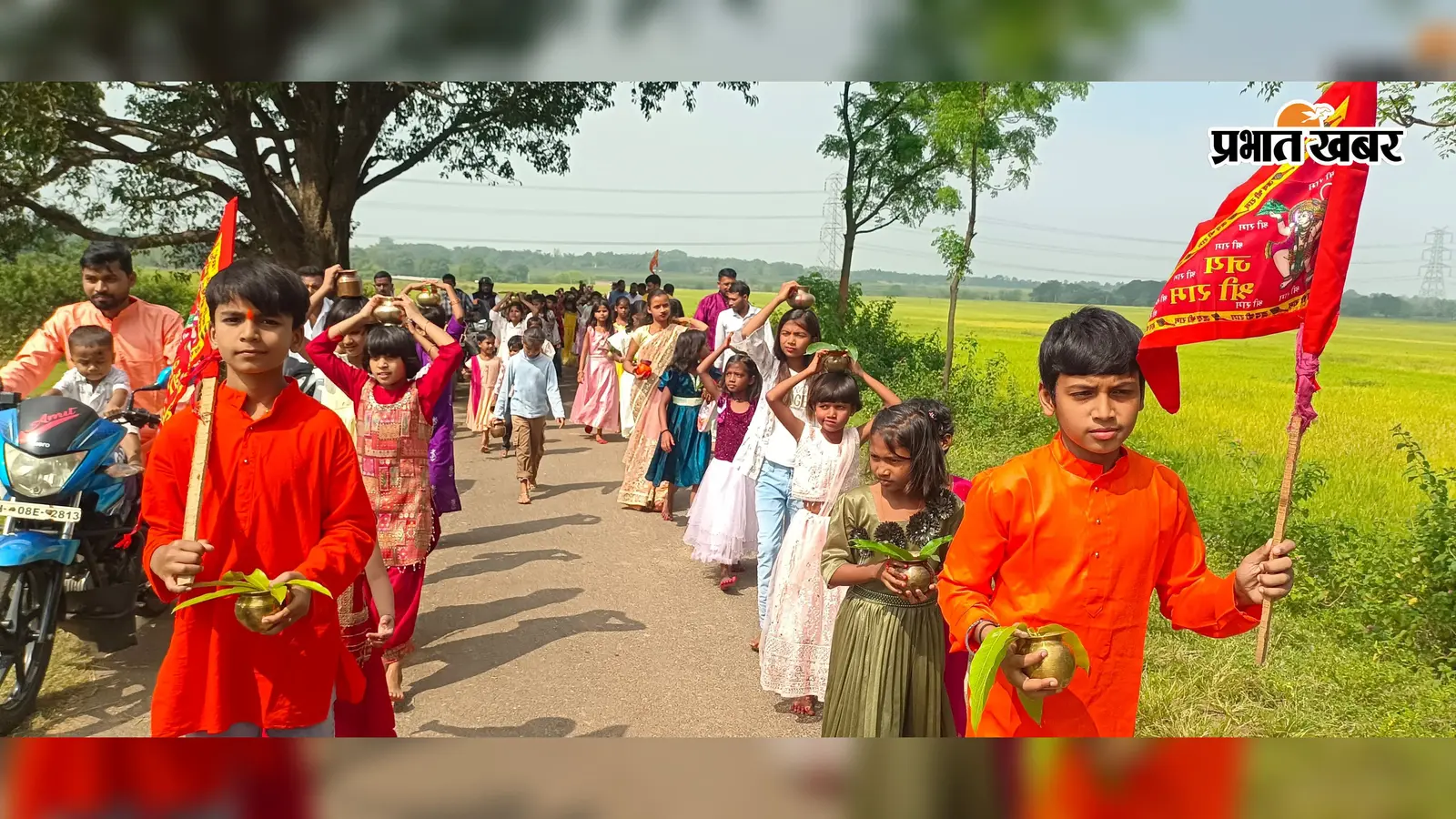 कैरो, नगजुआ, हनहट और गजनी के पूजा पंडालों में शुरू हुई आराधना