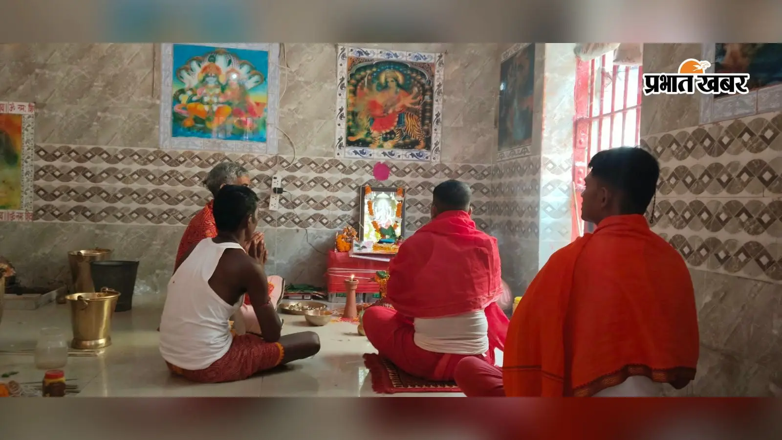 जेल की सलाखों के पीछे भी मां की भक्ति,देवघर मंडल कारा में 12 बंदियों ने रखा नवरात्र व्रत