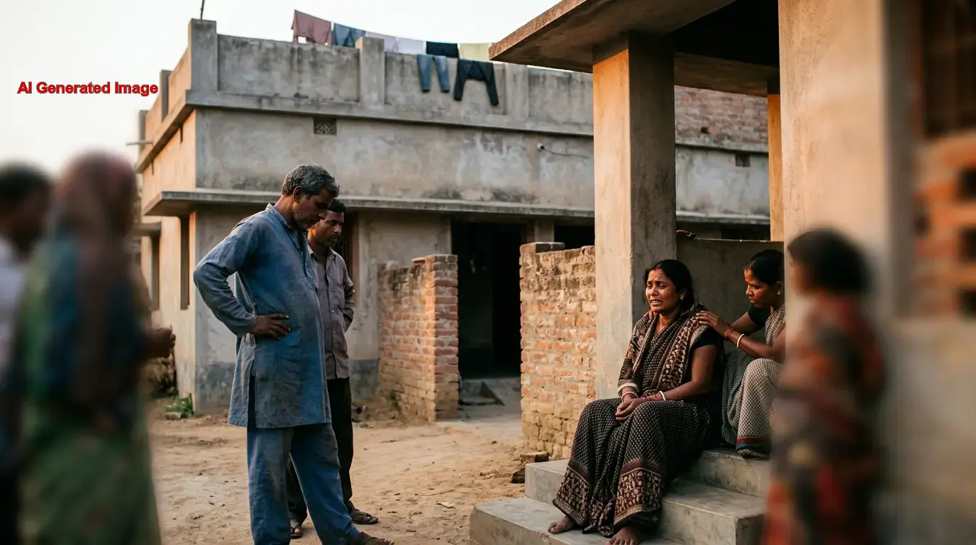 गिरिडीह के जमुआ में दर्दनाक हादसा, कपड़े उतारने छत पर गई 10वीं की छात्रा की गिरकर मौत