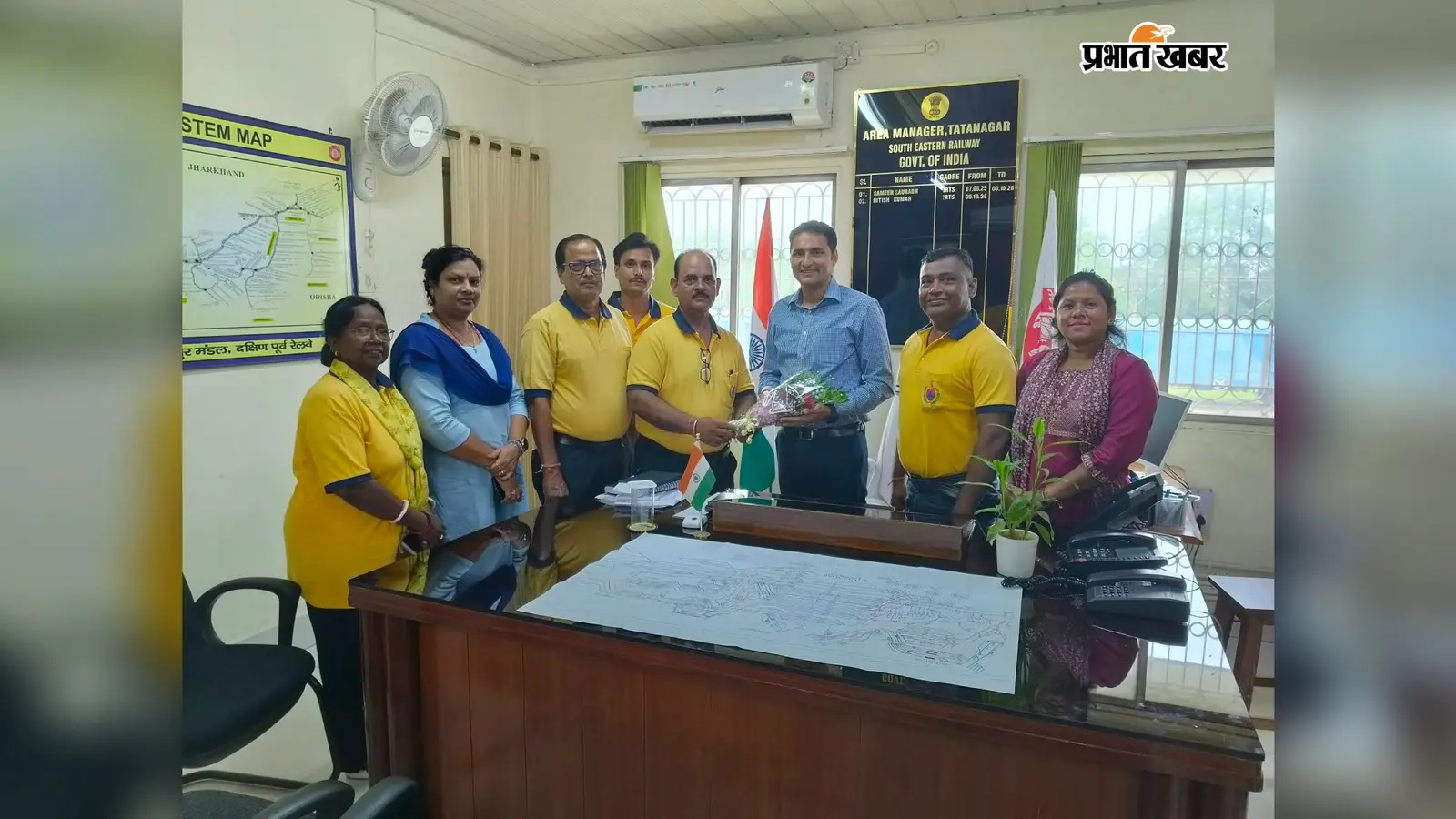 टाटानगर रेल सिविल डिफेंस को मिला नया नेतृत्व : पूर्व ADM नीतीश कुमार ने संभाली कमान, आपदा प्रबंधन को मिलेगी नई धार