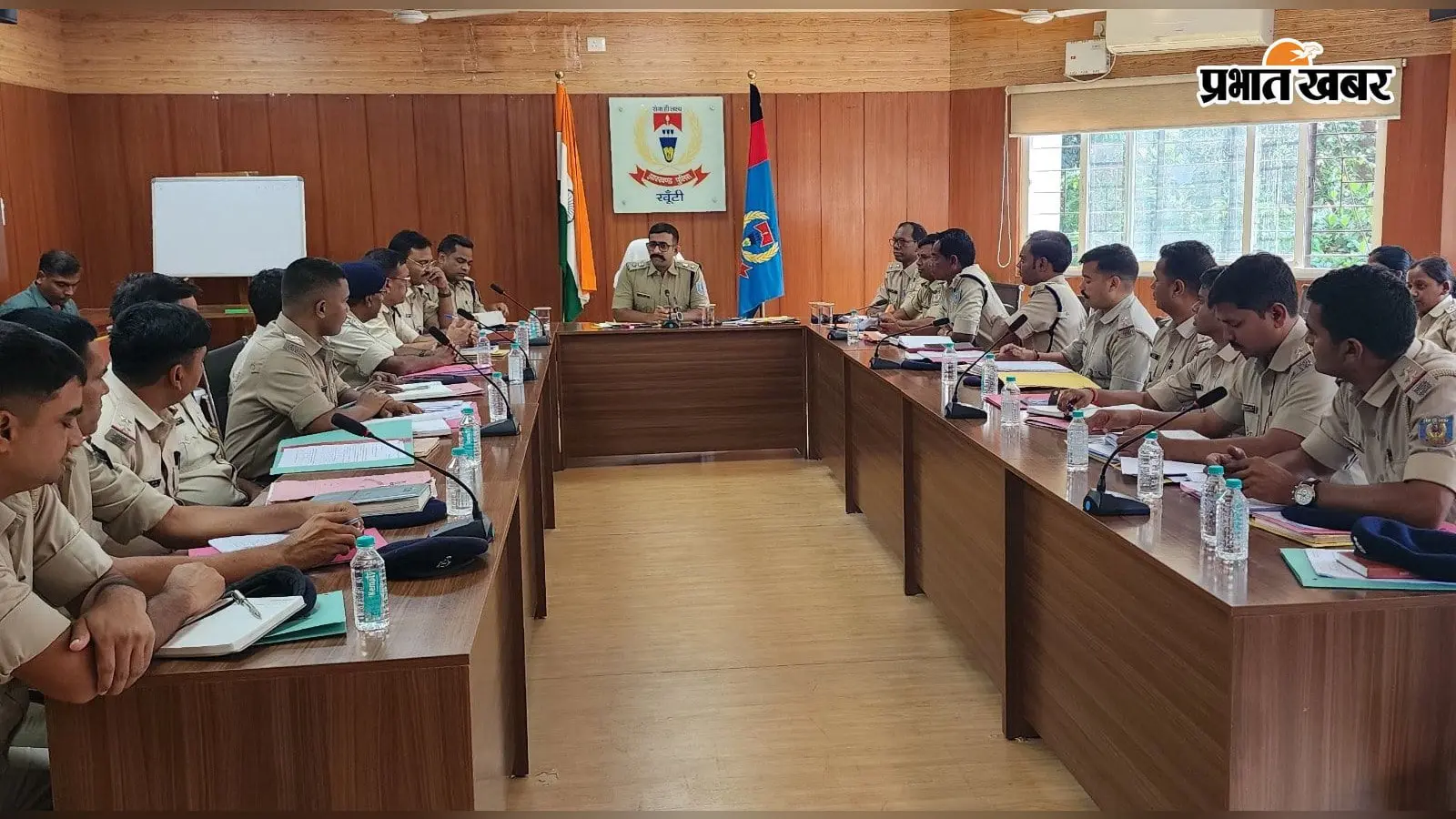 दुर्गा पूजा को लेकर खूंटी पुलिस अलर्ट, संवेदनशील इलाकों में ड्रोन से निगरानी