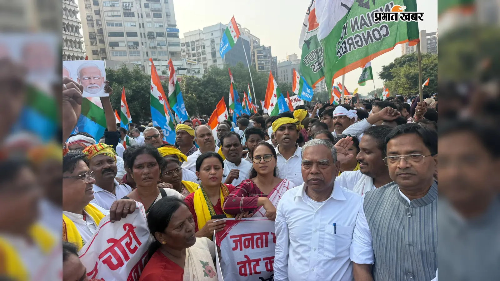 सुप्रीम कोर्ट मार्च में झारखंड कांग्रेस की भागीदारी, वोट के अधिकार की रक्षा का उठाया मुद्दा