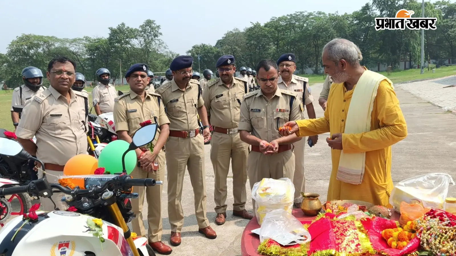 बोकारो में पुलिस की बढ़ी ताकत: दुर्गा पूजा और दशहरा पर सुरक्षा के लिए मिलीं 53 आधुनिक बाइक, जीपीएस से होगी निगरानी