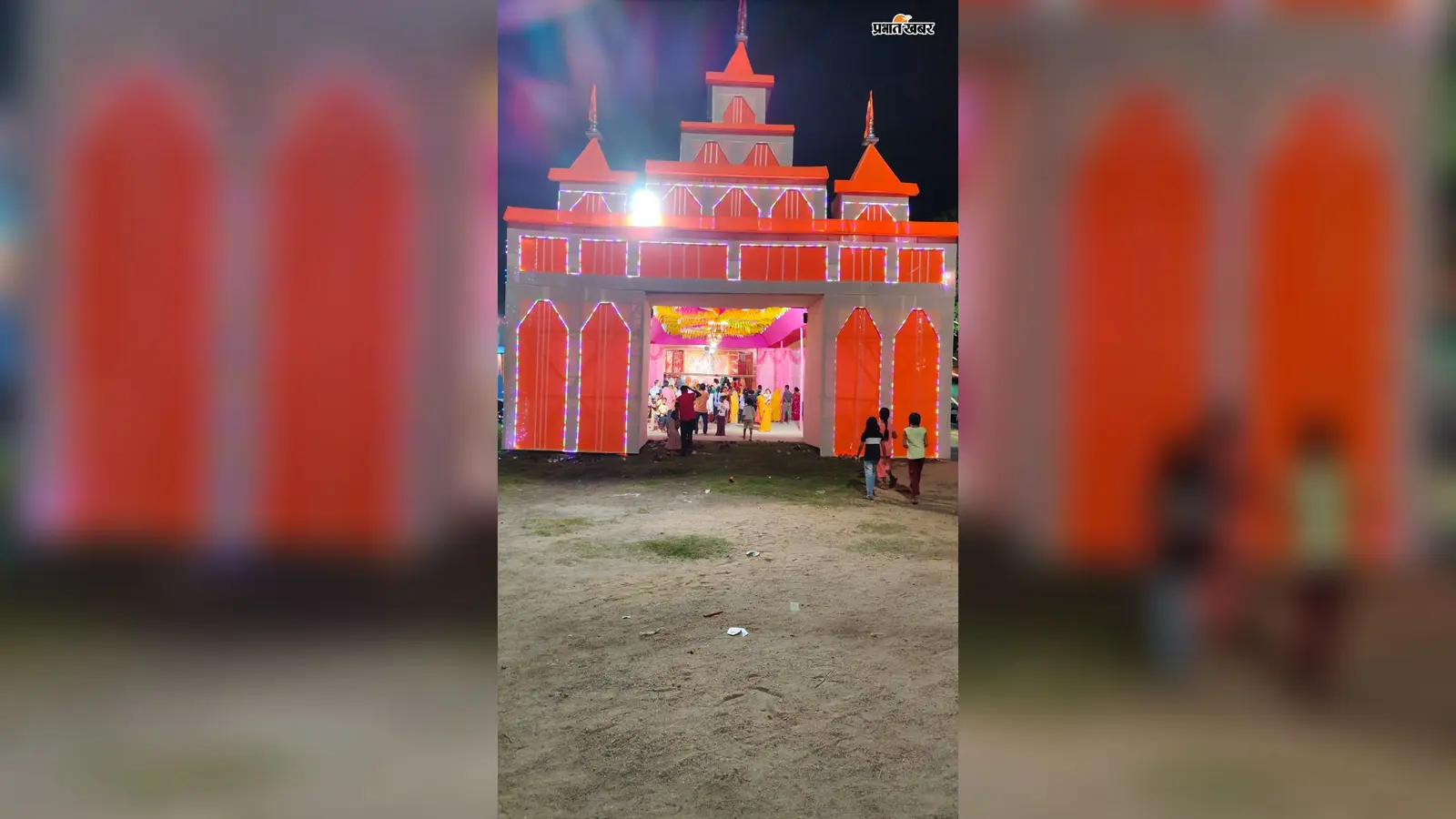 ललमटिया दुर्गा मंदिर में मां चंद्रघंटा की पूजा, विजयादशमी पर लगेगा भव्य मेला