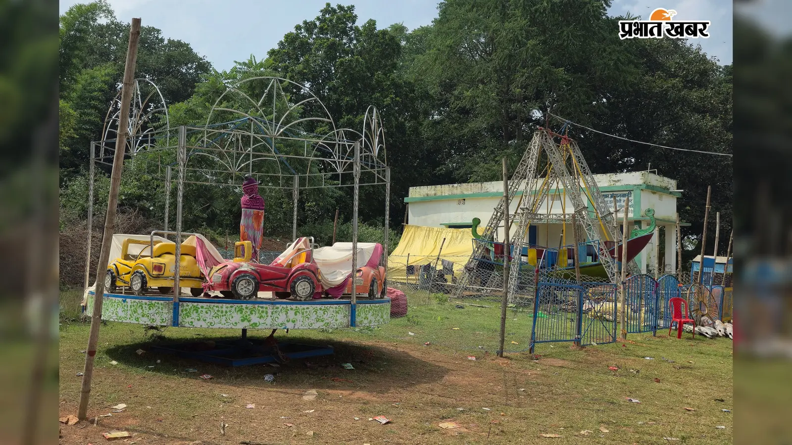 इटखोरी: दुर्गापूजा मेले में बोटिंग और झूला बना आकर्षण का केंद्र