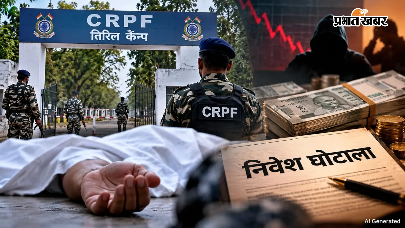 CRPF जवान की मौत के बाद सामने आया 60% रिटर्न वाली निवेश योजना का मामला, हवलदार और शिक्षिका पत्नी पर FIR