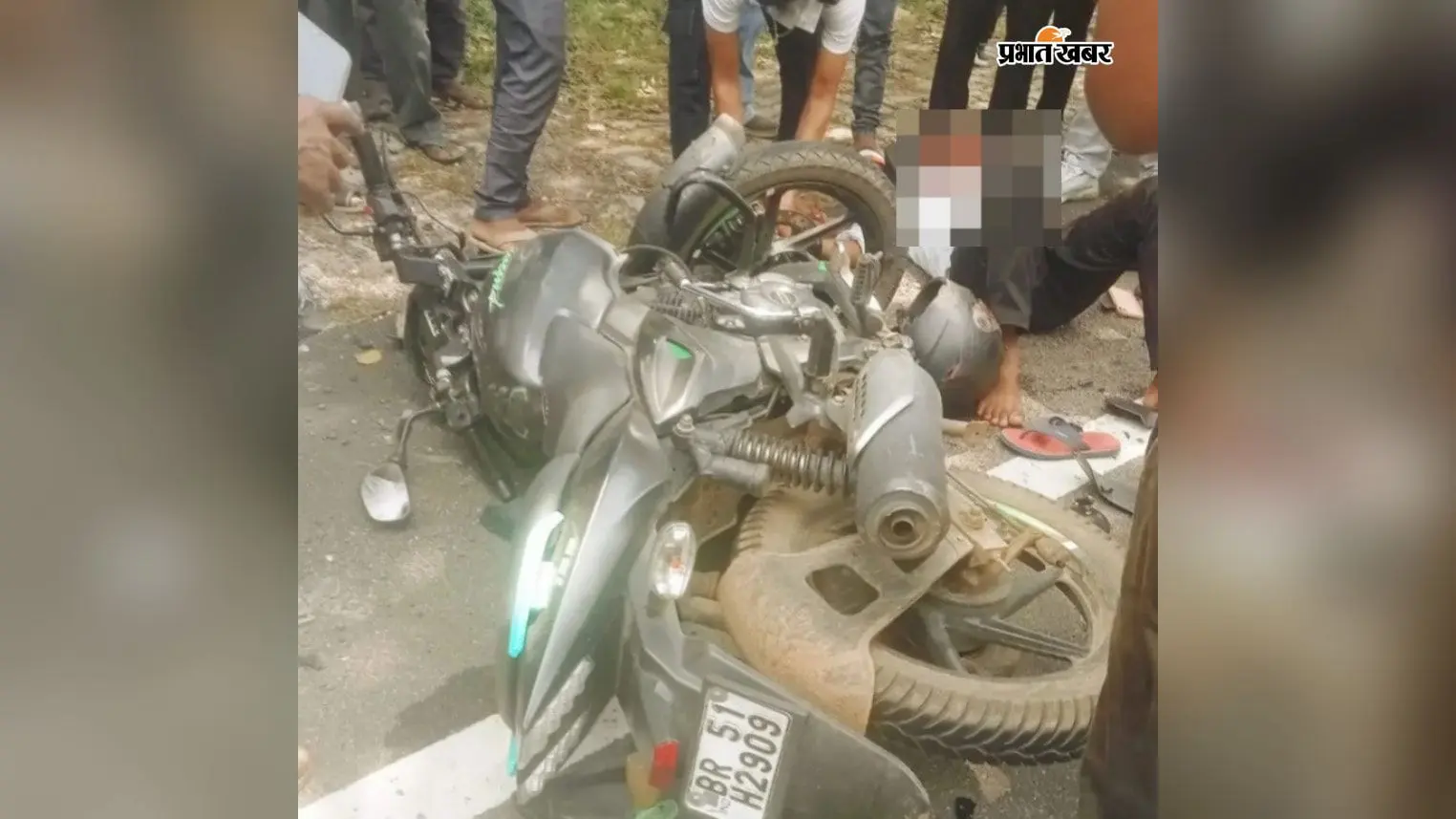 जसीडीह-चकाई मुख्य पथ पर दो बाइकों में जोरदार भिड़ंत, तीन गंभीर घायल