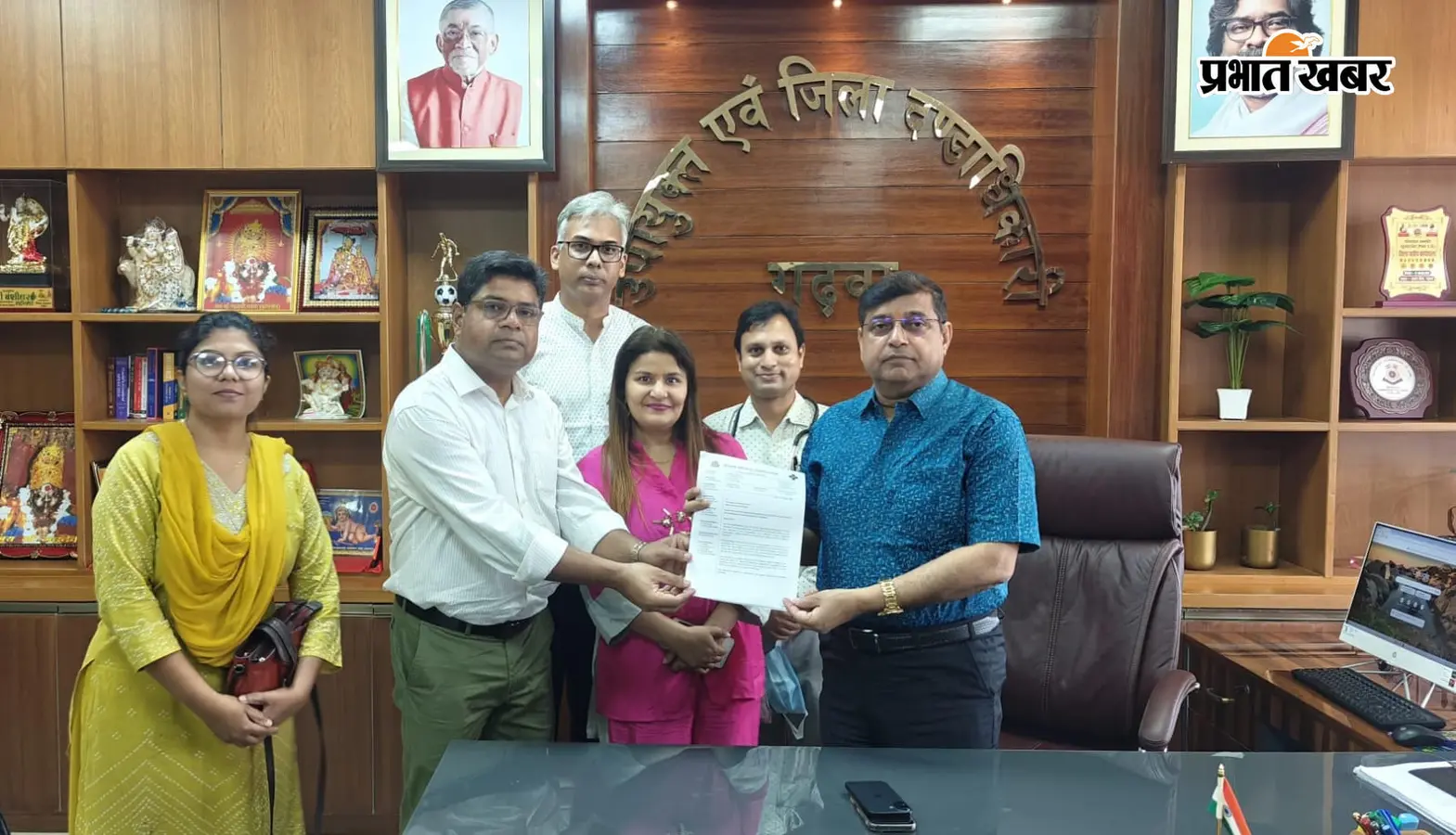 आइएमए ने उपायुक्त को सौंपा ज्ञापन, 22 अक्टूबर को कार्य बहिष्कार की चेतावनी
