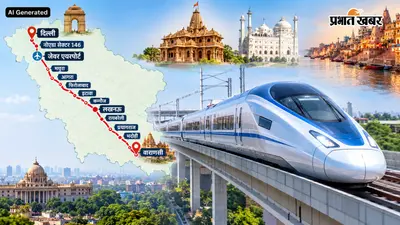 UP में बुलेट ट्रेन की तैयारी तेज, लखनऊ से वाराणसी सिर्फ 1 घंटे 20 मिनट में, अयोध्या समेत इन शहरों तक पहुंचेगी हाईस्पीड ट्रेन
