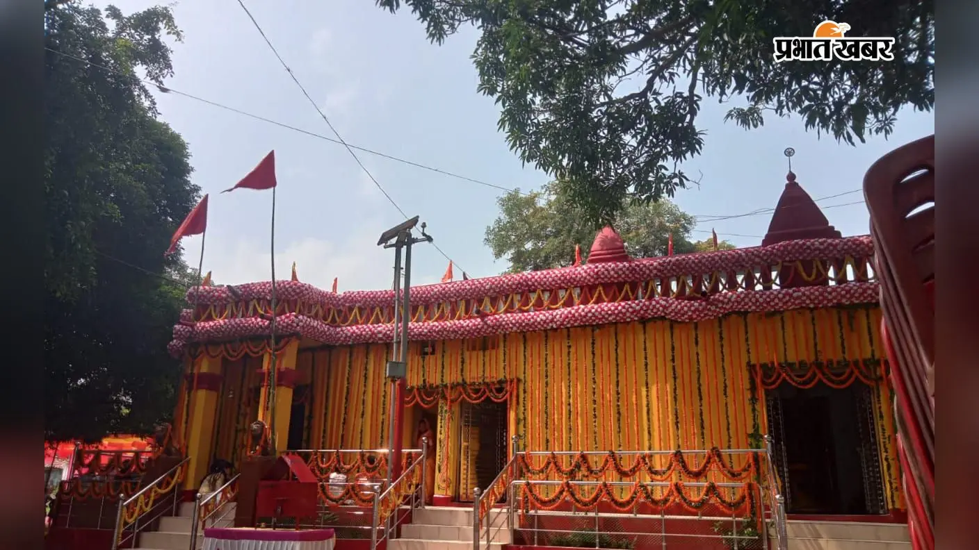 जब मां दुर्गा की मूर्ति ले जाने के लिए लाया गया हाथी, नहीं हिली प्रतिमा; गुमला के खोरा मंदिर की कहानी है खास