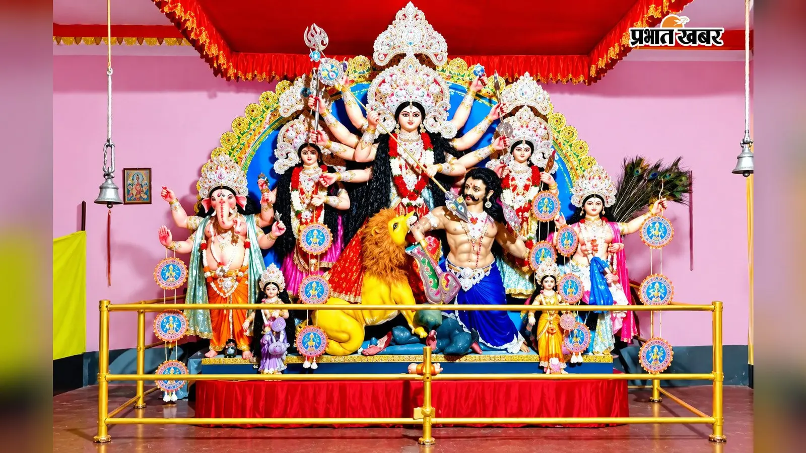 गैड़ा गांव में 1943 से हो रही मां दुर्गा की पूजा, महामारी से मुक्ति की मान्यता के बाद शुरू हुई थी परंपरा