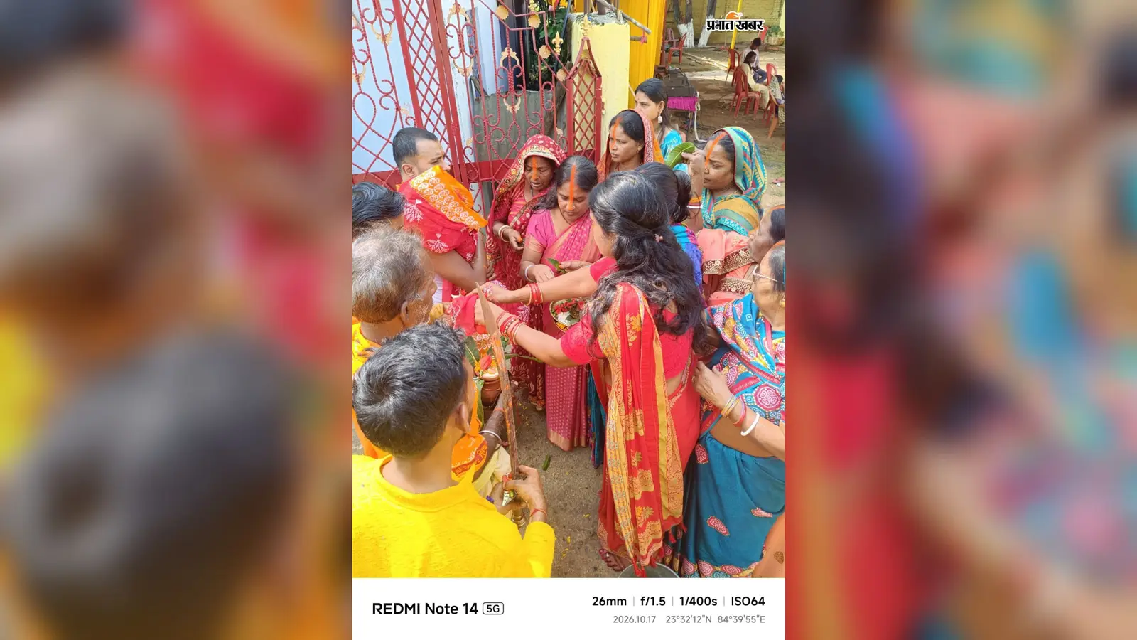 किस्को में बेलबरण पूजा के बाद खुले मां दुर्गा के पट, जयकारों से गूंजा क्षेत्र