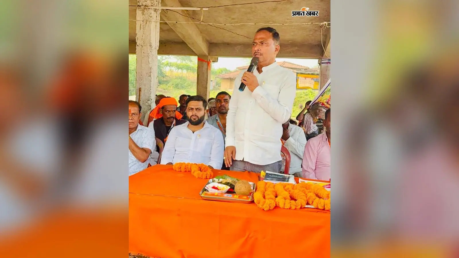चांदो में सप्तमी पर निकली भव्य कलश यात्रा, मनोज सिंह ने की सौहार्द के साथ पर्व मनाने की अपील