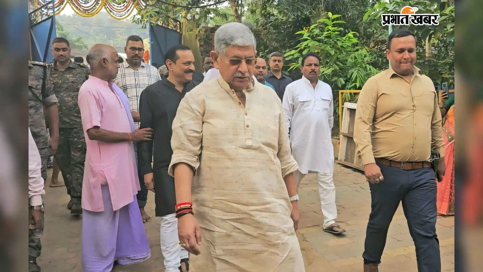 रजरप्पा मंदिर पहुंचे केंद्रीय मंत्री ललन सिंह, मां छिन्नमस्तिके से देश की सुख-शांति और समृद्धि की कामना की