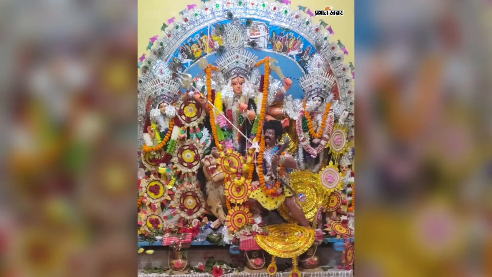 रानीश्वर में दुर्गा पूजा की धूम: 40 से अधिक पंडालों में विराजीं मां दुर्गा
