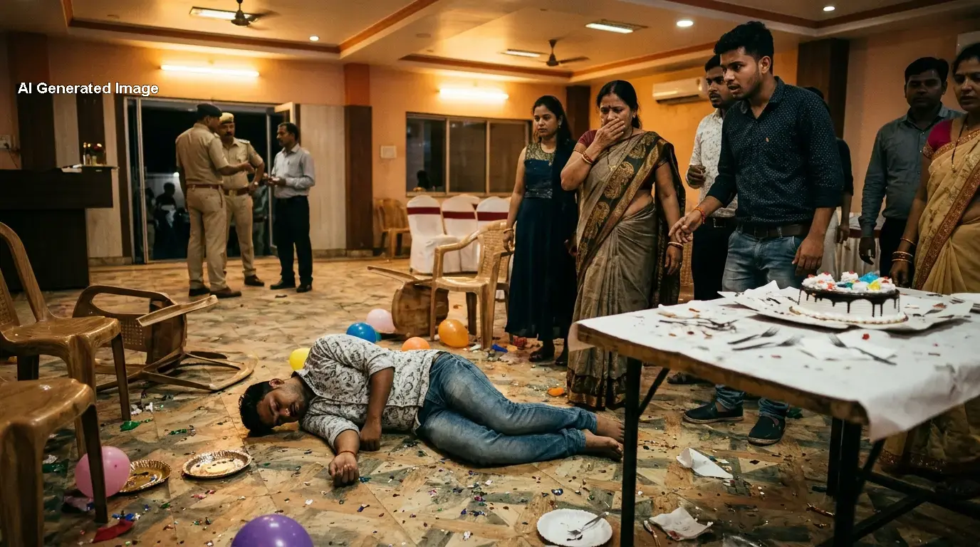 धनबाद के होटल में जन्मदिन की पार्टी बनी मातम, रात 12 बजे केक काटने के दौरान क्या हुआ था विवाद