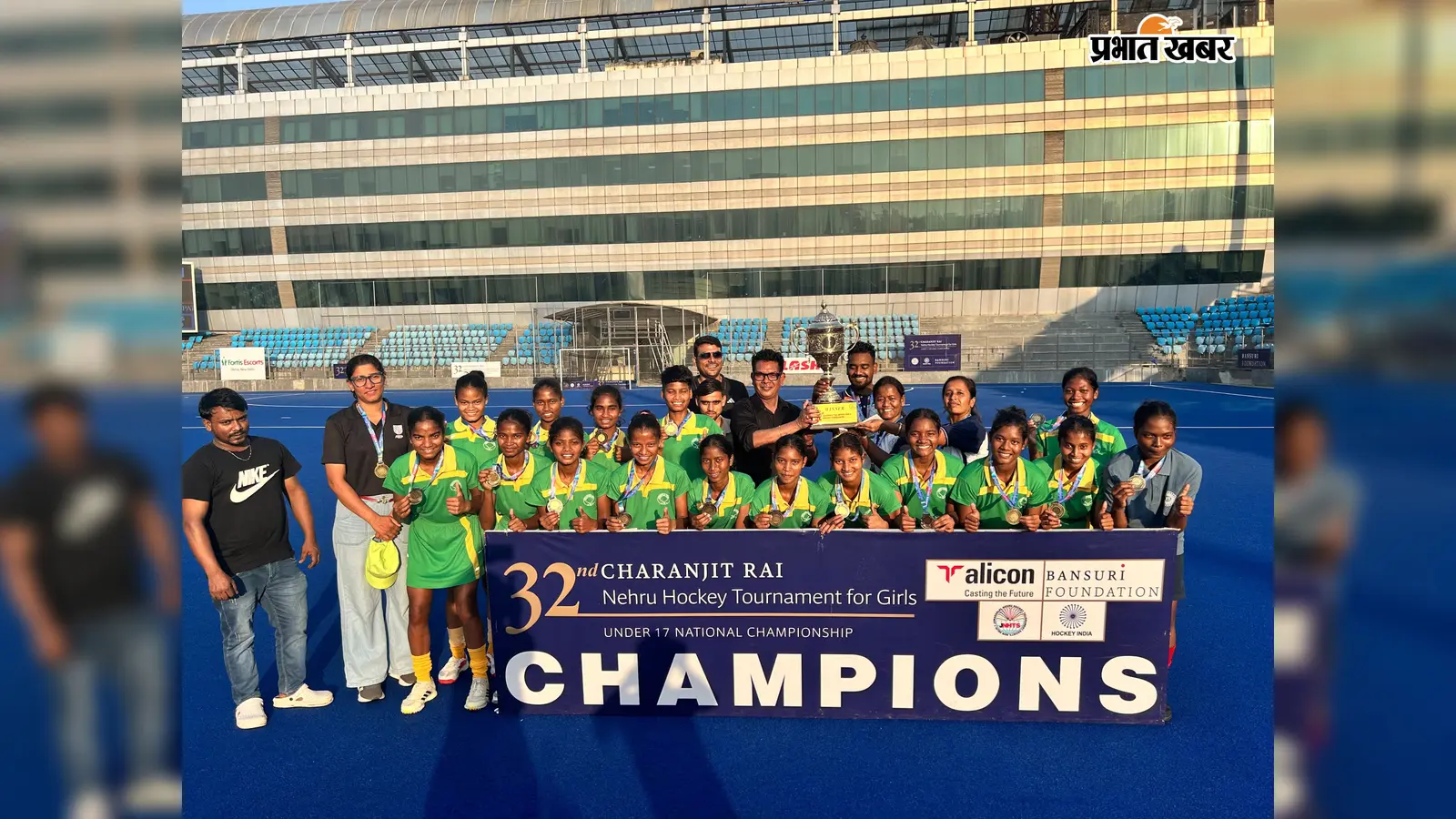 Nehru Cup Hockey 2026: सिमडेगा की बेटियों ने रचा इतिहास, फाइनल में सोनीपत को 2-1 से हराकर बनीं चैंपियन