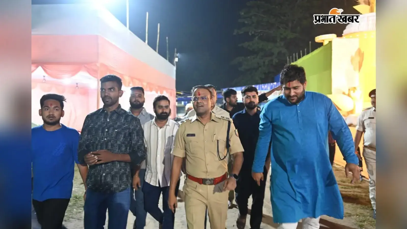 जमशेदपुर के पूजा पंडालों में पहुंचे SSP, सुरक्षा से लेकर भीड़ नियंत्रण तक की जांच, पुलिस को दिए सख्त निर्देश