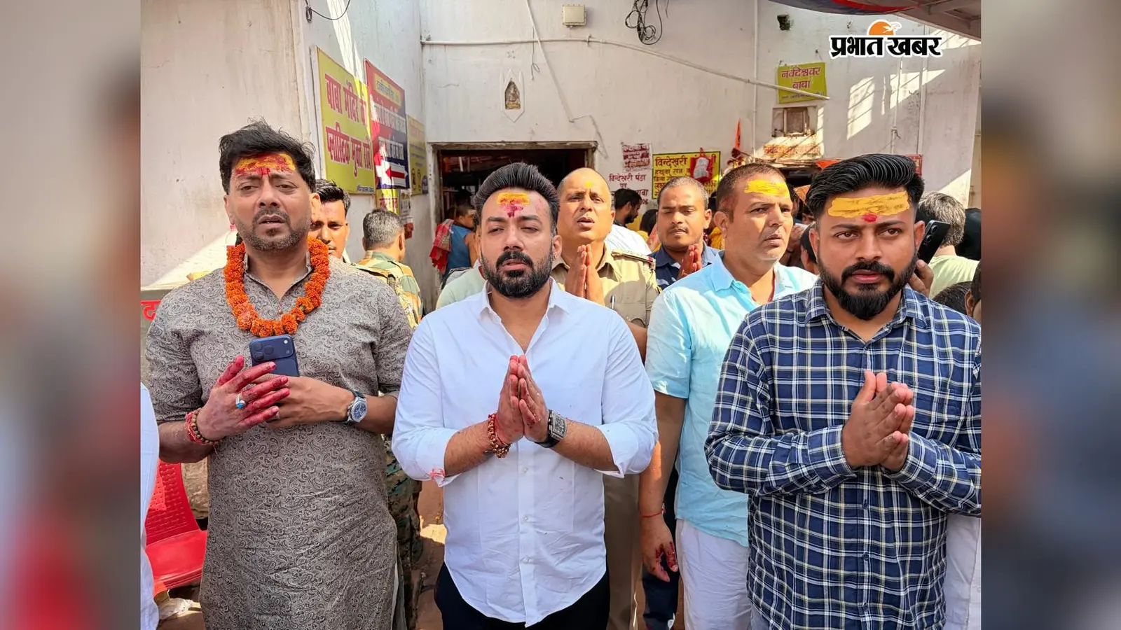 खगड़िया सांसद राजेश वर्मा ने बाबा बैद्यनाथ के दरबार में टेका मत्था,क्षेत्र की सुख-समृद्धि के लिए की खास पूजा