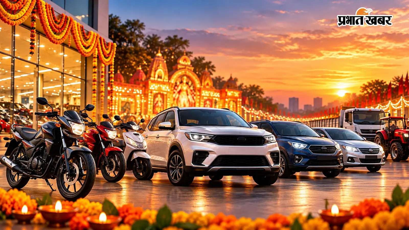Navratri Auto Sales: 9 दिन में बिकीं 10.32 लाख गाड़ियां, बाइक की मांग 5.78% बढ़ी, कारों की बिक्री धड़ाम