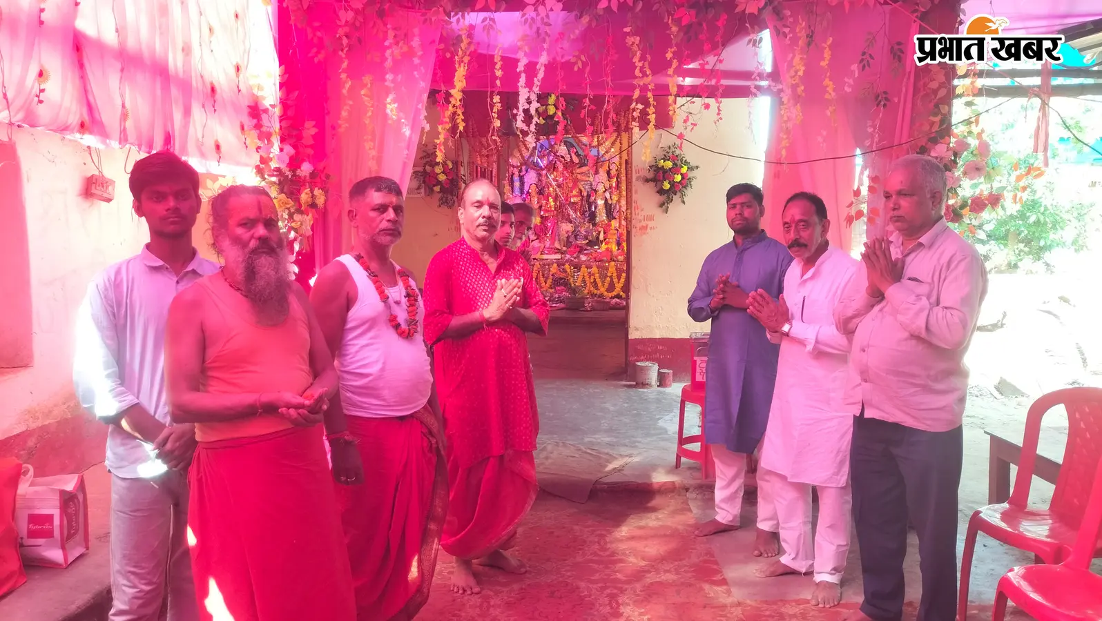 वैदिक मंत्रोच्चार, हवन और कन्या पूजन के साथ संपन्न हुआ दशमी अनुष्ठान, जोरिया में हुआ नवपत्रिका विसर्जन