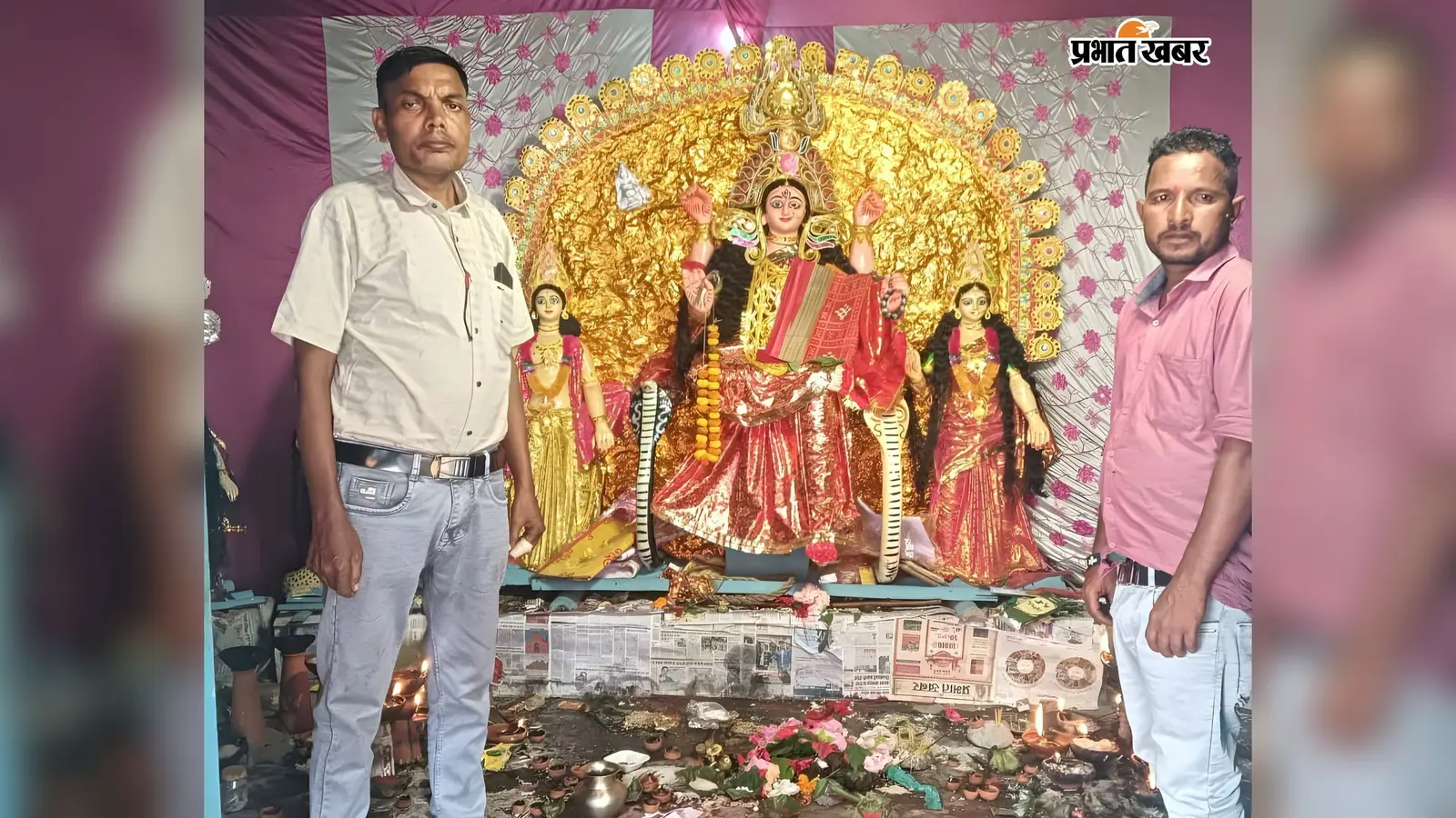 खरसावां-कुचाई में धूमधाम से हुई मां मनसा की पूजा-अर्चना, ढोल-नगाड़ों के साथ निकाली गयी मां मनसा की बारी