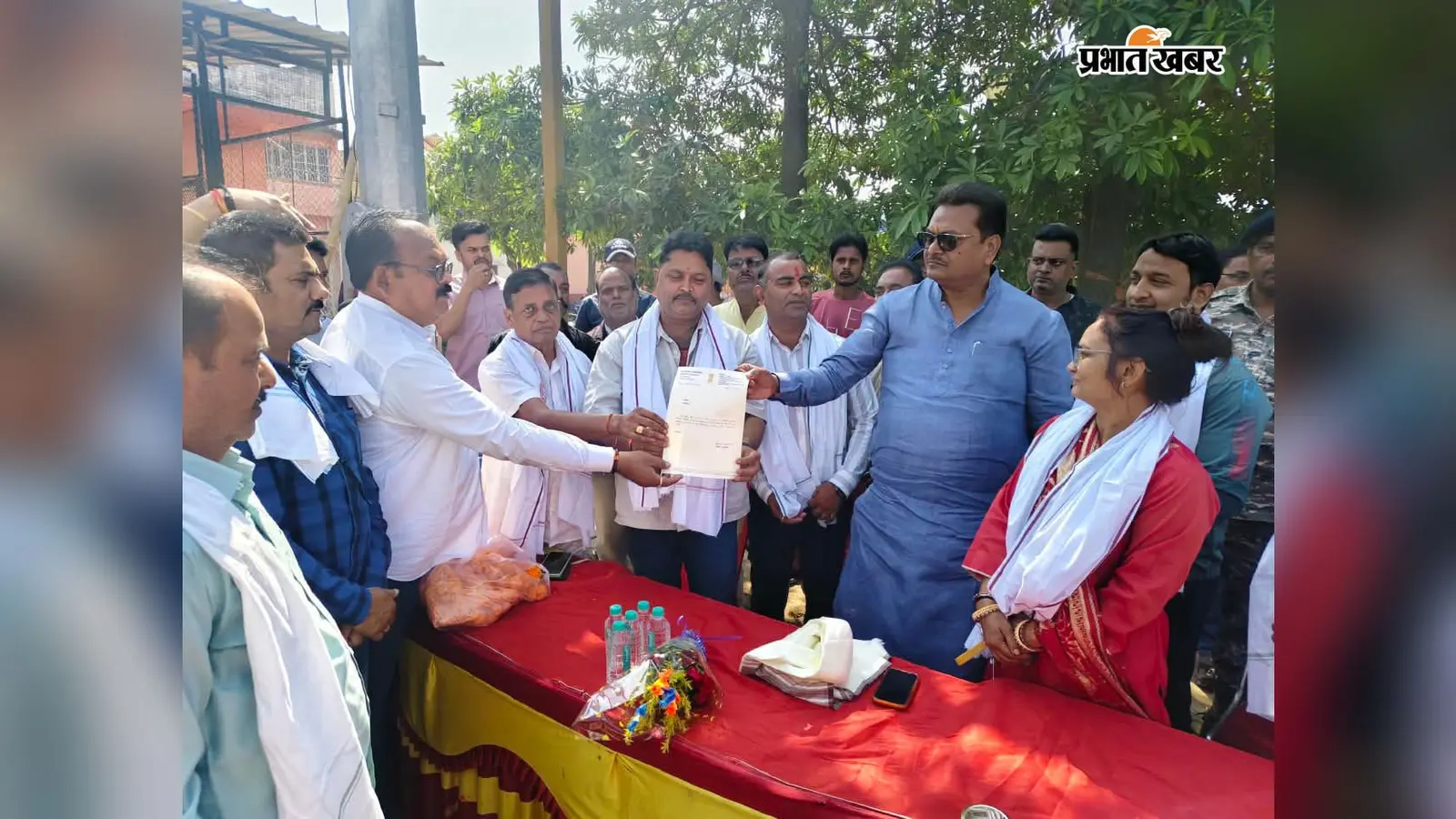 हजारीबाग के खजांची तालाब के विकास के लिए सांसद मनीष जायसवाल ने की 10 लाख रुपये की अनुशंसा