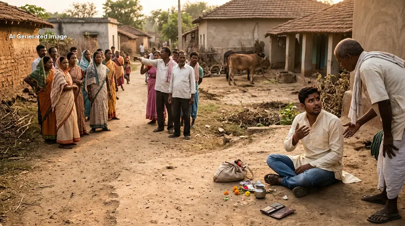 देवरी में मवेशी हटाने को लेकर खूनी संघर्ष: मंदिर से लौट रहे युवक से मारपीट, 40 हजार नकद और चेन लूटी